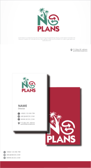 NO PLANS | Diseño de Logo por graphicevolution