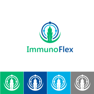 Logo text is "Immunoflex" but we are open to creativity on how it is shown, i.e. use of capitals, phrasing, spacing, colors, etc... | Logo Design by El Yisk 2