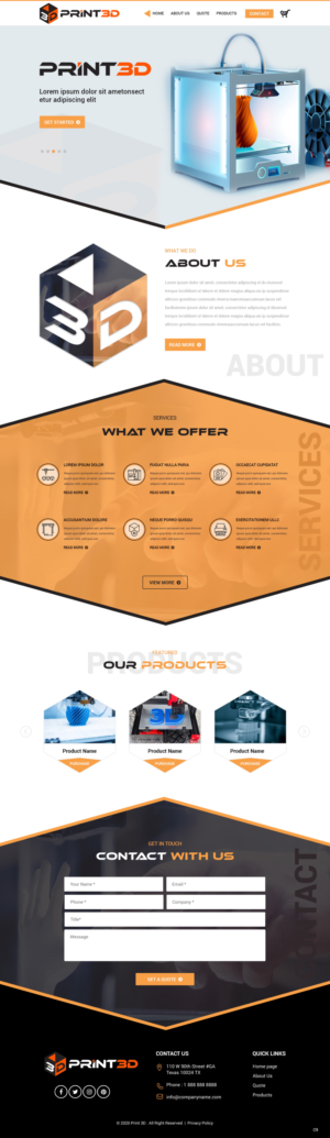 Web Design by pb for this project | Design: #24406977