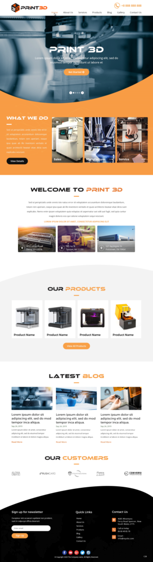 Web Design by pb for this project | Design: #24406984