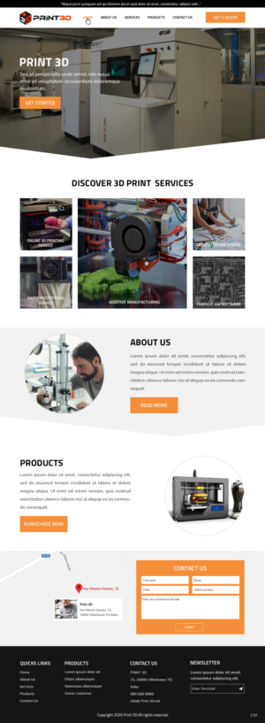 Web Design by pb for this project | Design: #24406986