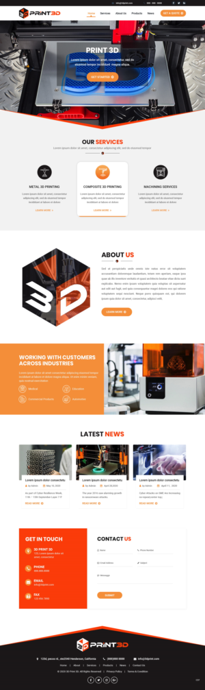 Web Design by pb for this project | Design: #24406988