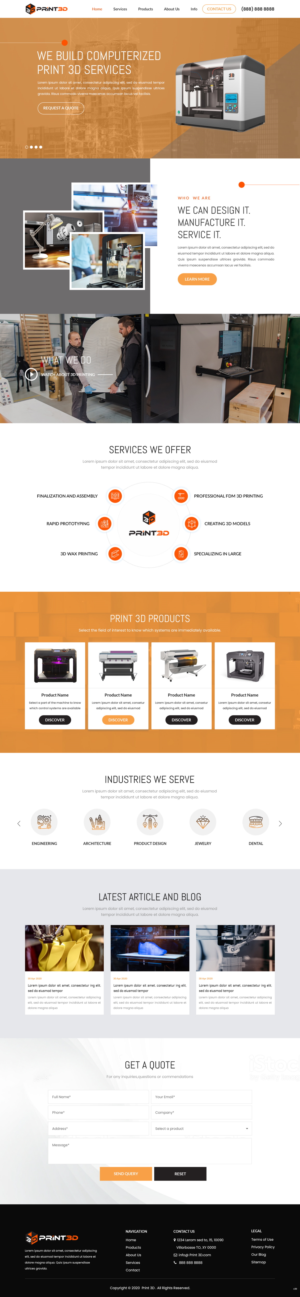 Web Design by pb for this project | Design: #24406998