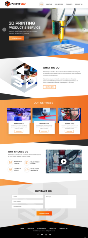 Web Design by pb for this project | Design: #24407014
