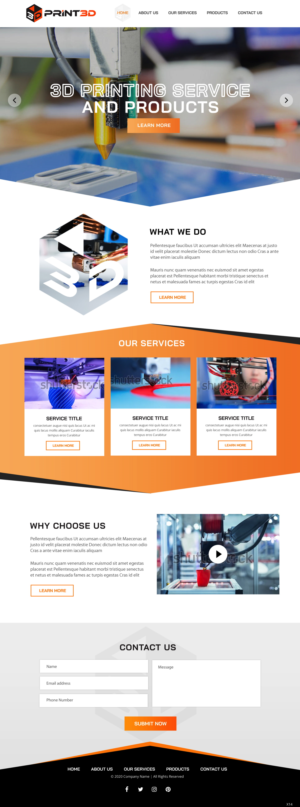Web Design by pb for this project | Design: #24407041
