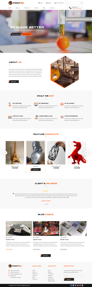 Web Design by bdesigner9 for this project | Design: #24404436