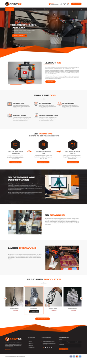 Web Design by bdesigner9 for this project | Design: #24507905