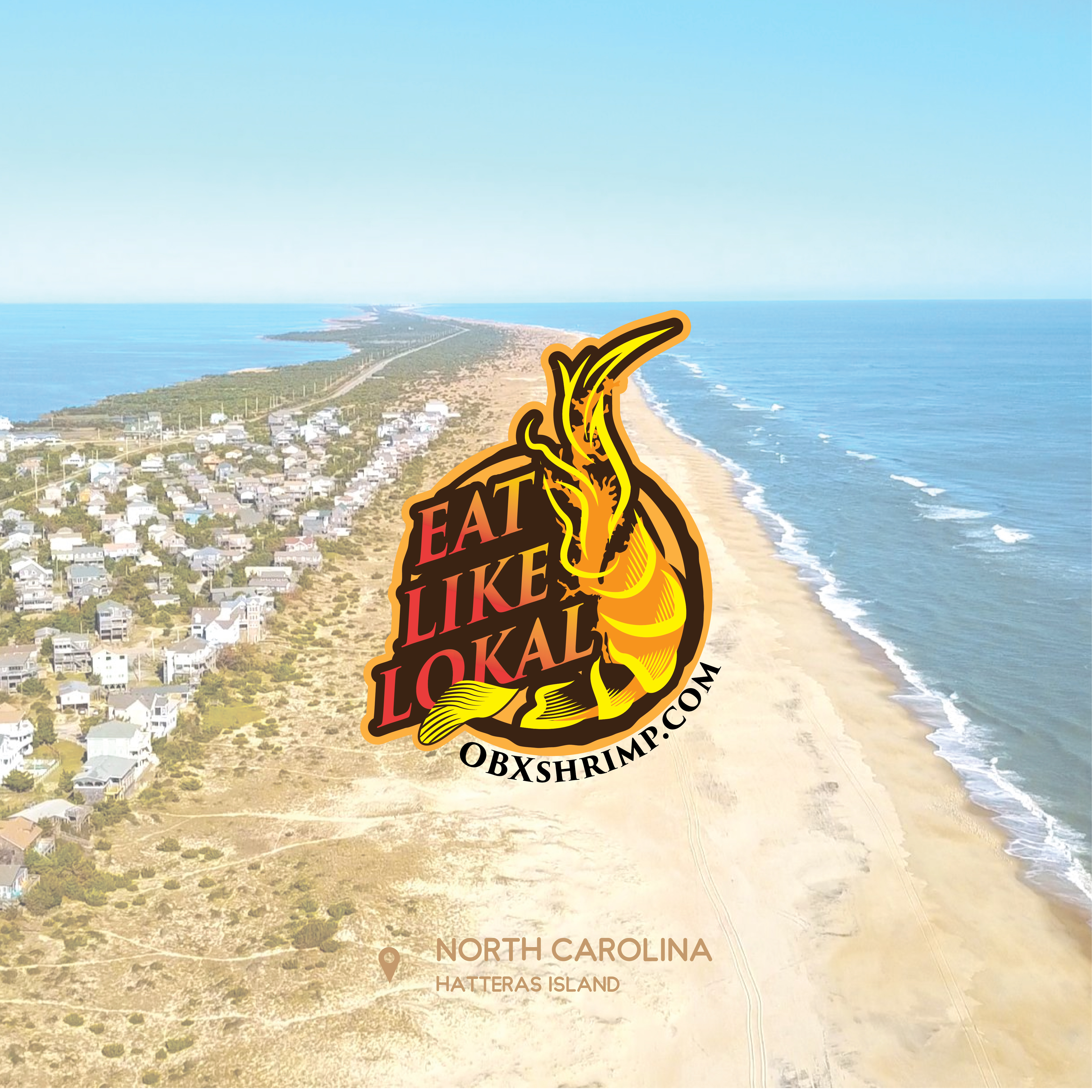 Logo Design by Hero_oka for OBX Shrimp  | Design #24416555