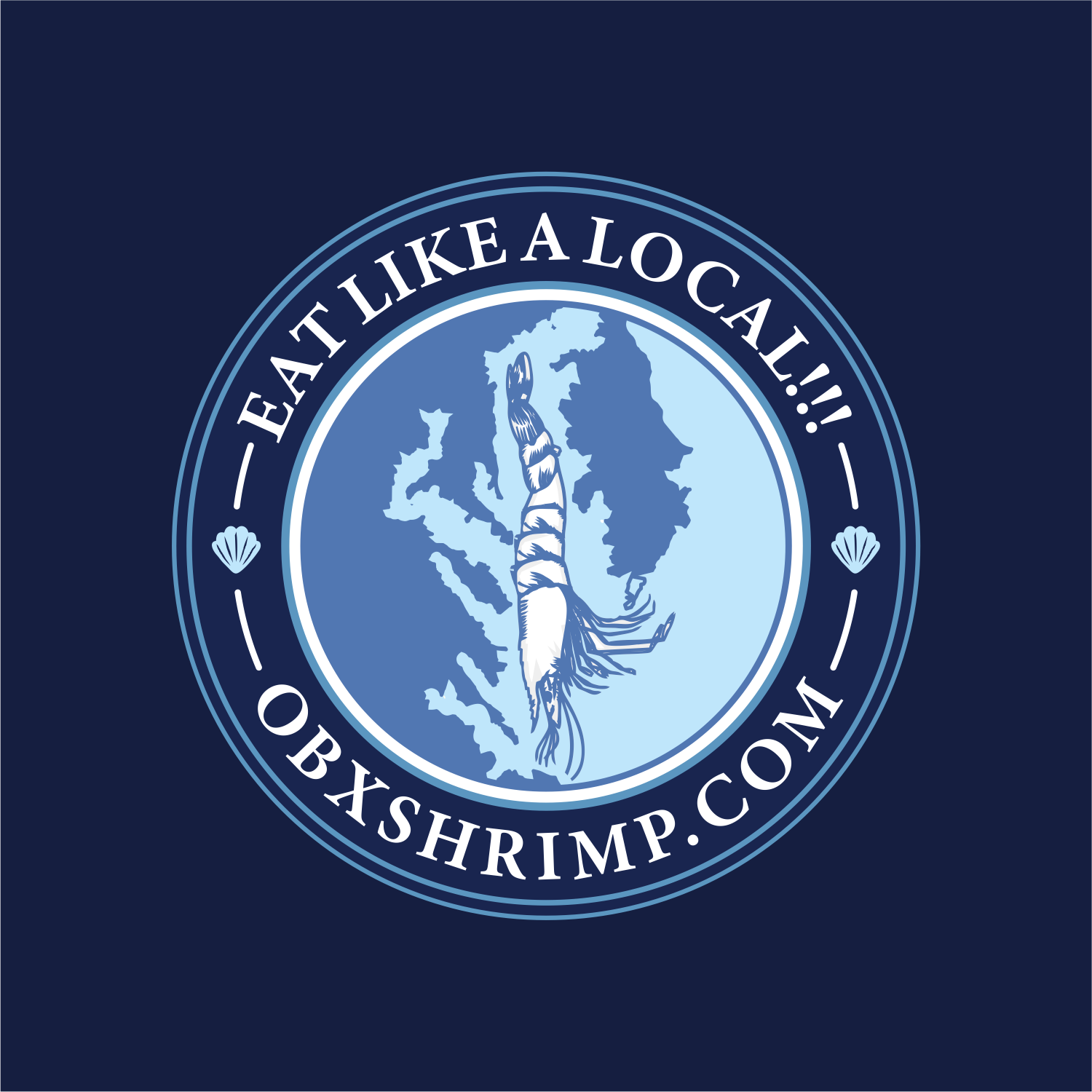 Logo Design by ThiagoB for OBX Shrimp  | Design #24404165