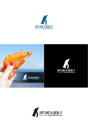 Diseño de Logo por ybmdesign para OBX Shrimp  | Diseño: #24420359