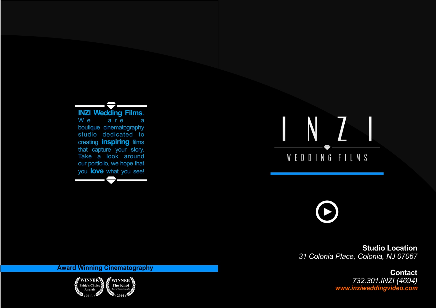 Brochure Design by esergraphic for INZI Productions | Design #3004211