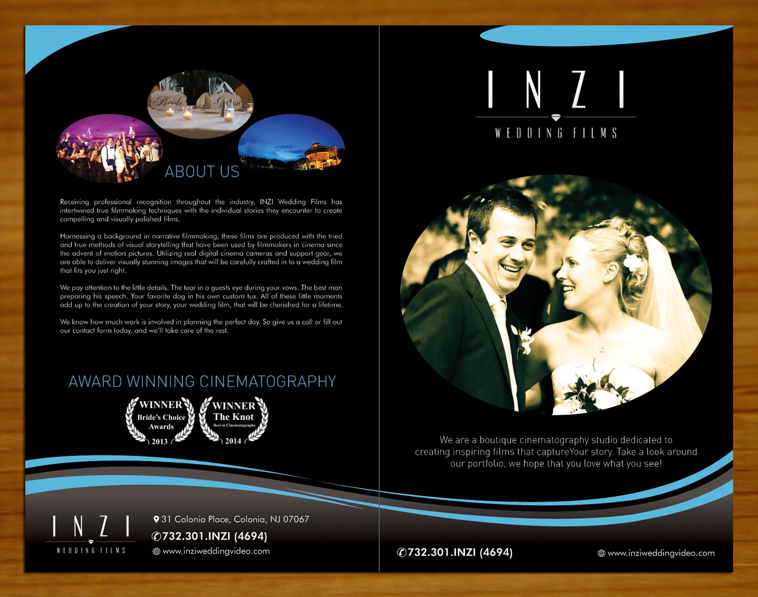 Brochure Design by Sbss for INZI Productions | Design #3035122
