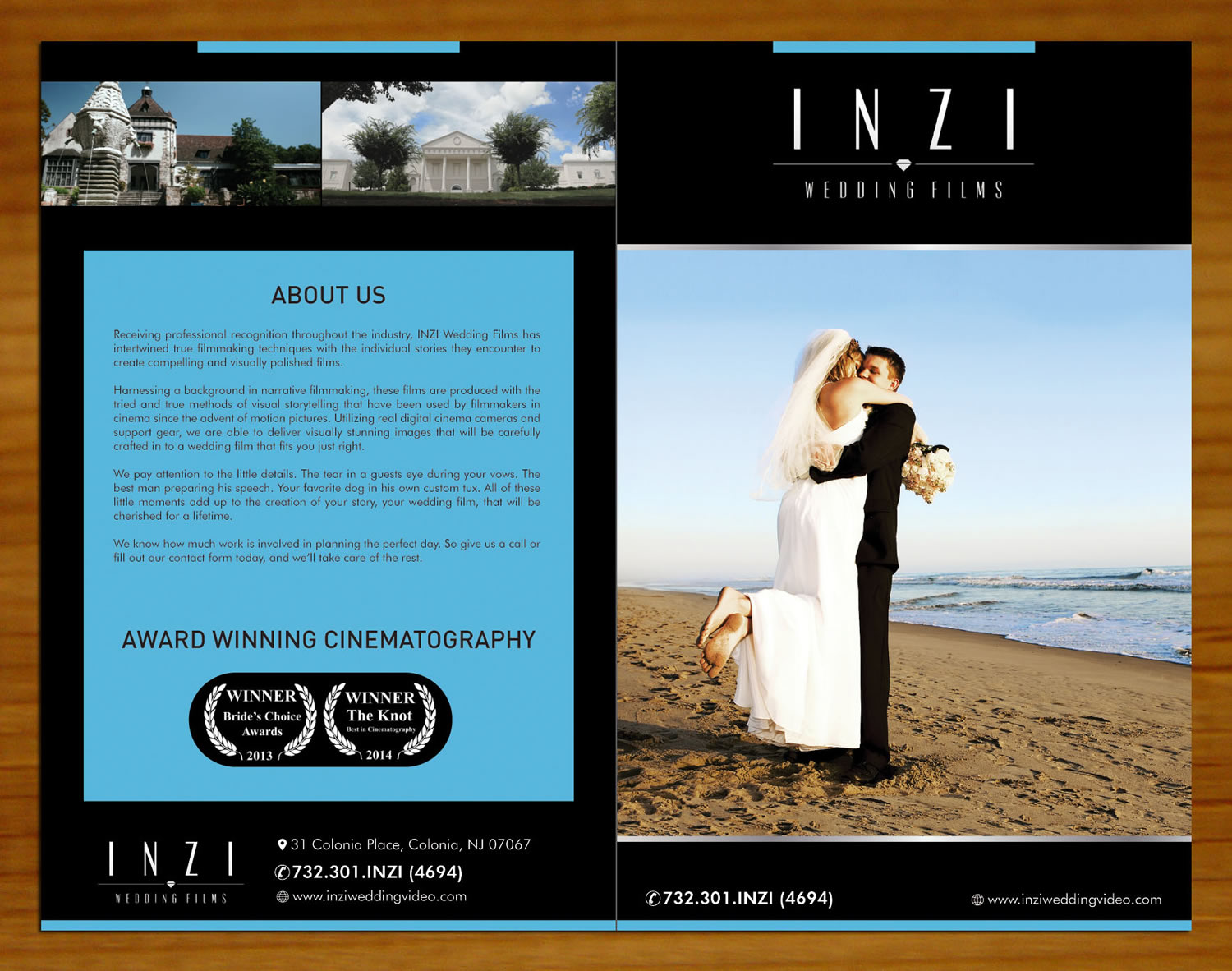 Brochure Design by Sbss for INZI Productions | Design #3035124
