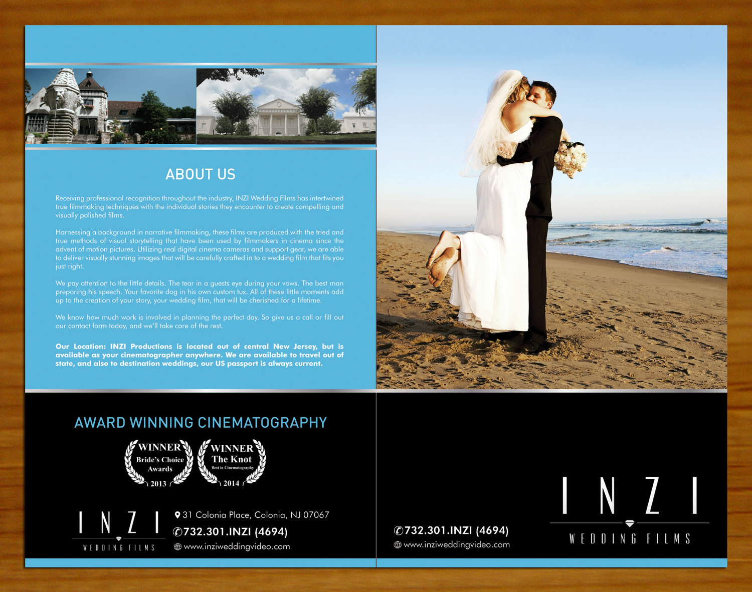Brochure Design by Sbss for INZI Productions | Design #3035128