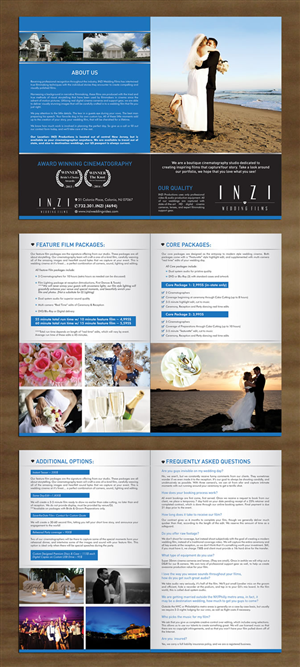 Brochure Design by Sbss for INZI Productions | Design: #3071895