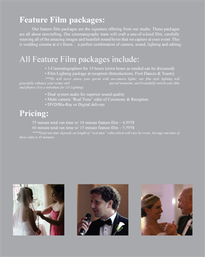 Brochure Design by Impressive Solutions for INZI Productions | Design: #3028720