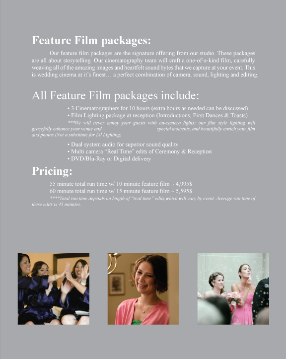 Brochure Design by Impressive Solutions for INZI Productions | Design #3028724