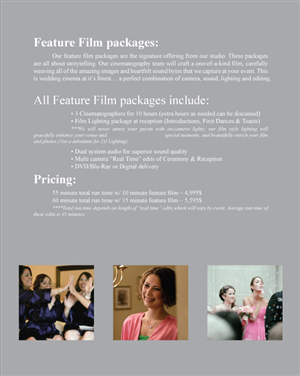Brochure Design by Impressive Solutions for INZI Productions | Design: #3028724