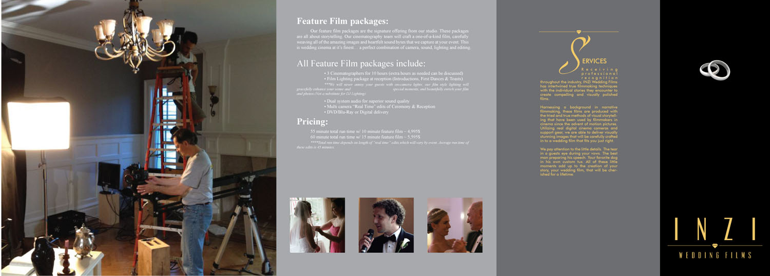 Brochure Design by Impressive Solutions for INZI Productions | Design #3053132
