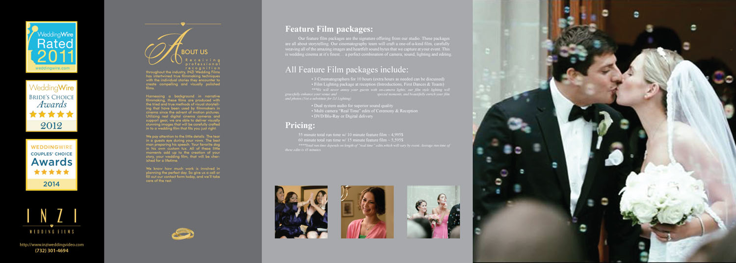 Brochure Design by Impressive Solutions for INZI Productions | Design #3053140