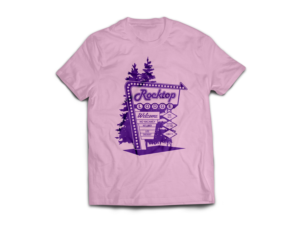 Retro Motel Sign Design for T Shirt | T-Shirt-Design von Pinky 
