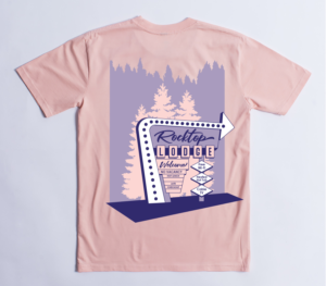 Retro Motel Sign Design for T Shirt | T-Shirt-Design von Al Pech