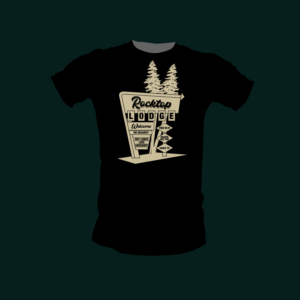 Retro Motel Sign Design for T Shirt | T-Shirt-Design von Nadz10