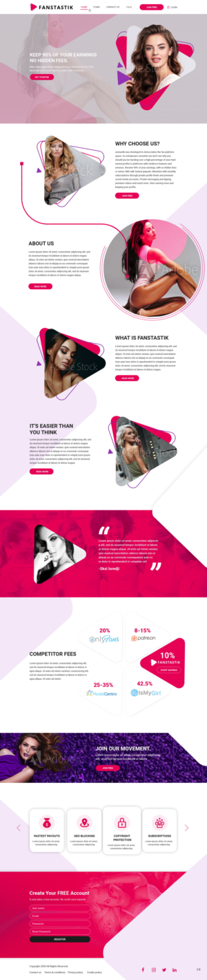 Diseño de Página de Aterrizaje por pb para este proyecto | Diseño: #24415303