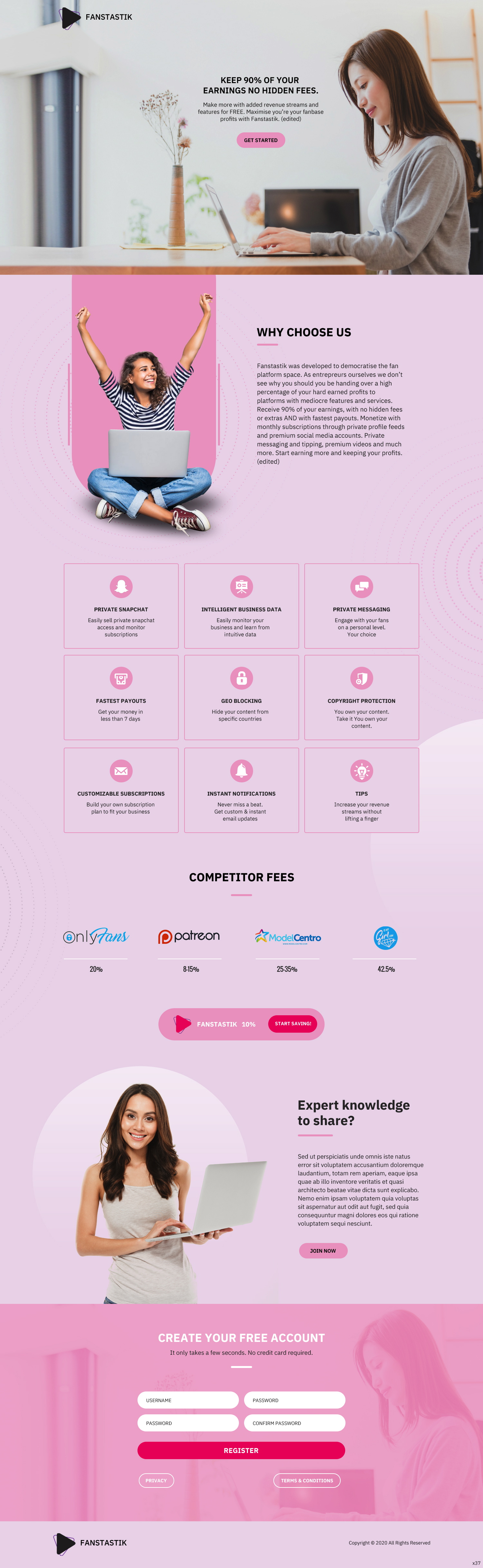 Landing Page Design by pb for this project | Design #24415310