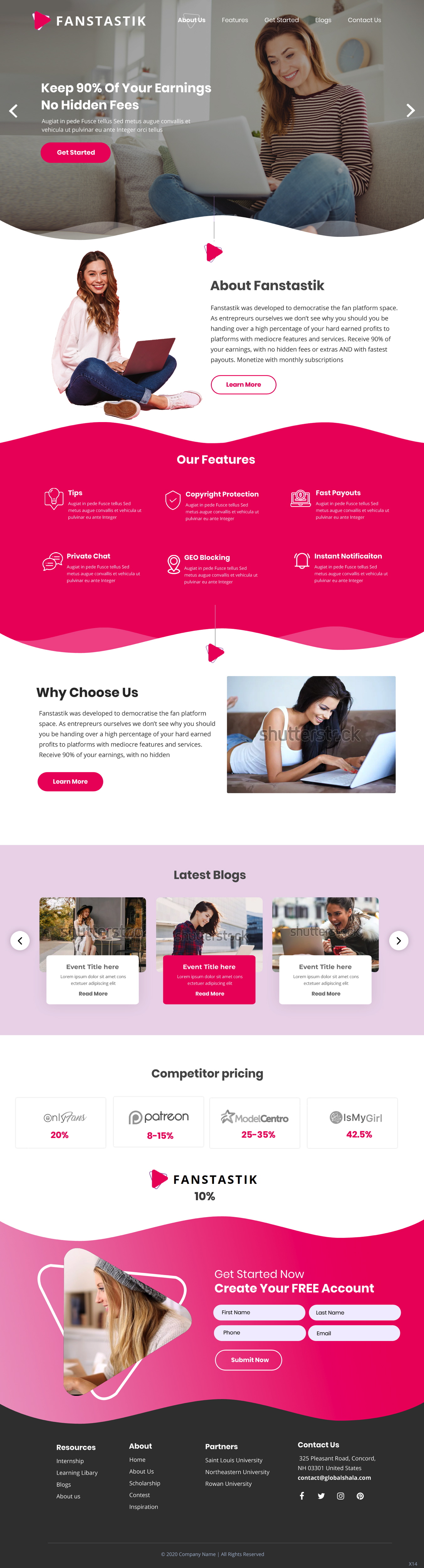 Landing Page Design by pb for this project | Design #24415311