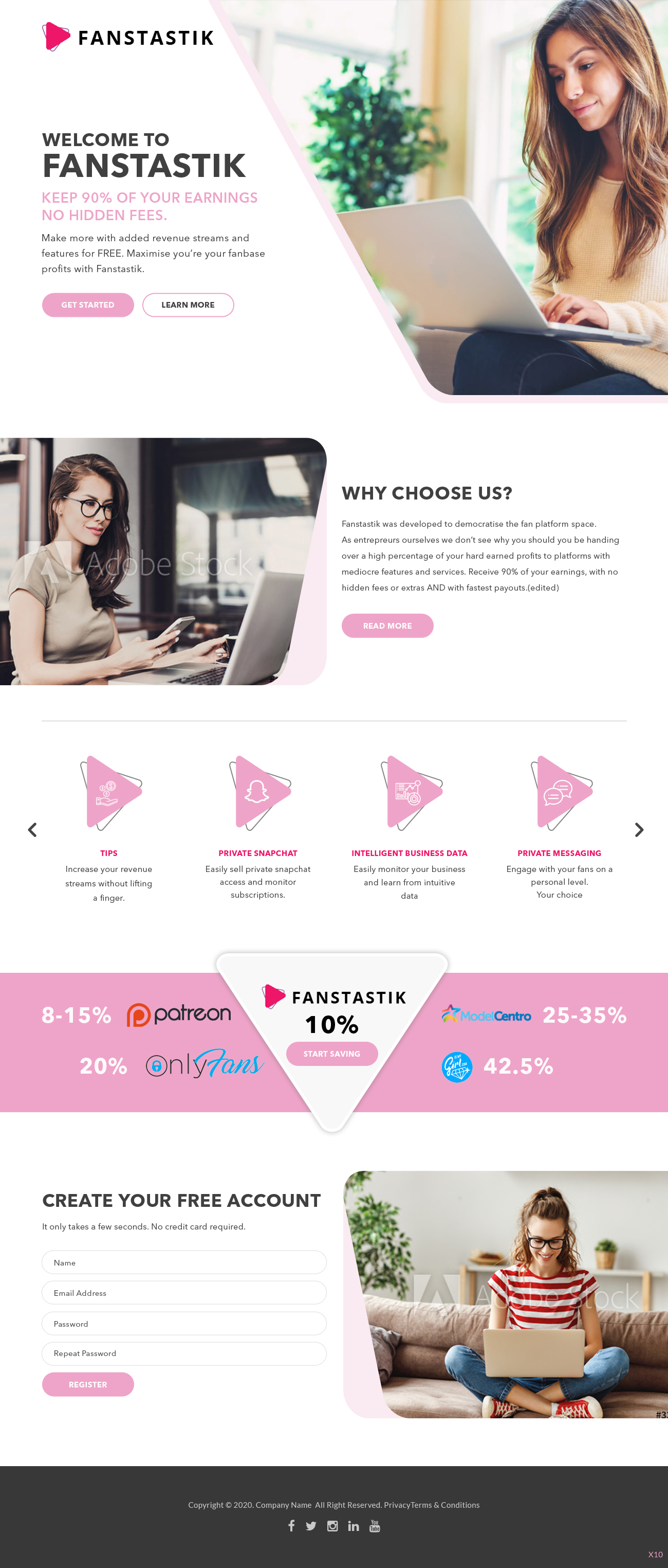 Landing Page Design by pb for this project | Design #24432151