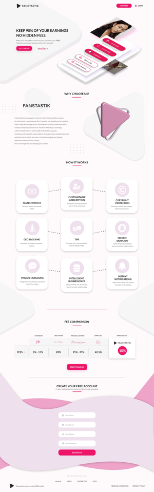 Landing Page Design by fatima.t