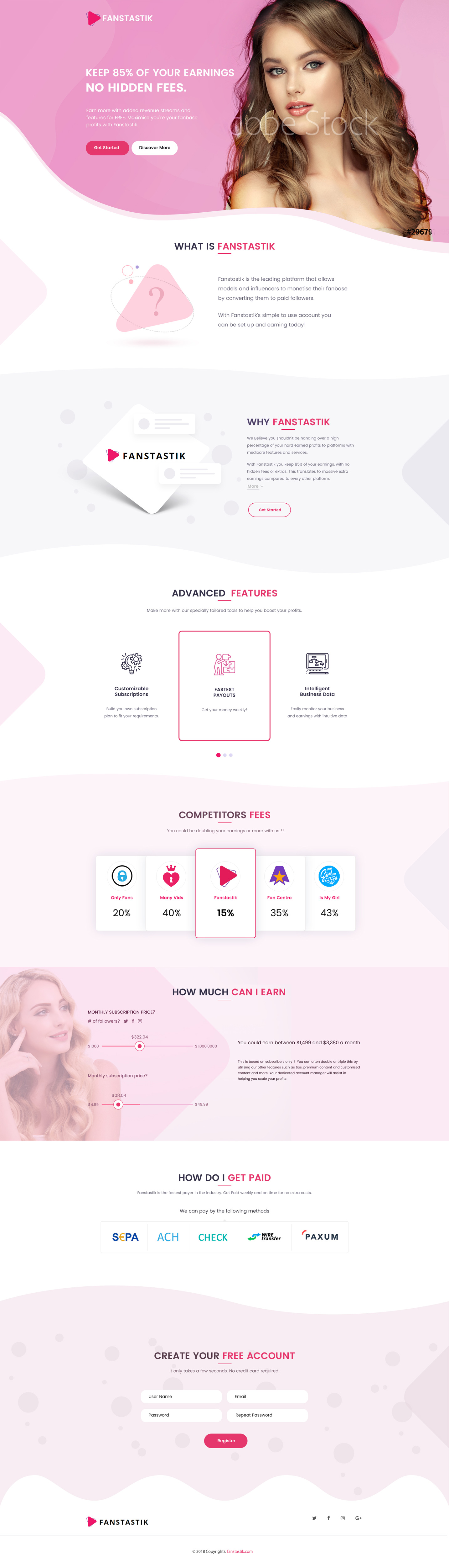 Landing Page Design by Shijo John for this project | Design #24503911