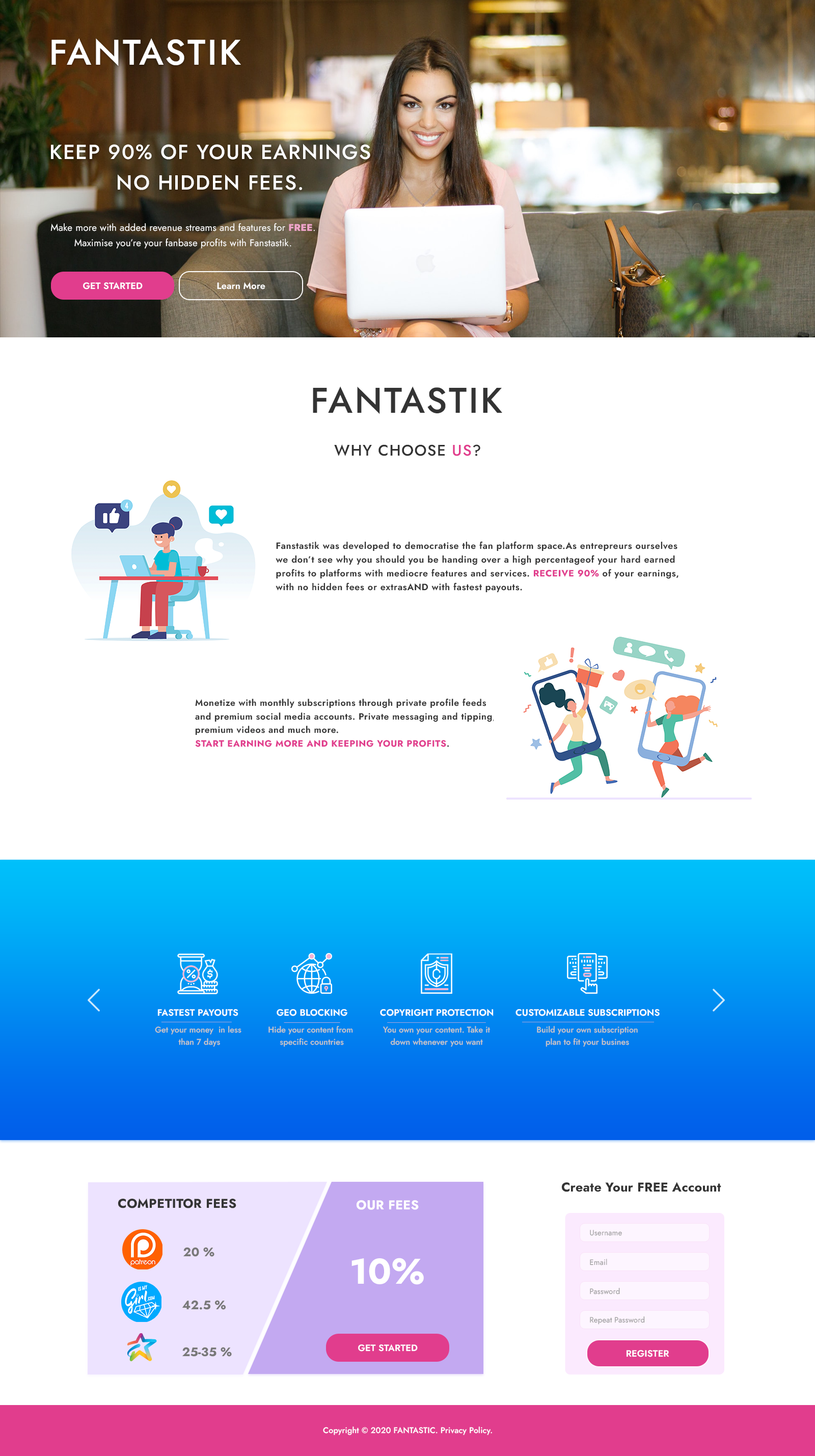 Landing Page-Design von Angelov für dieses Projekt | Design #24435330