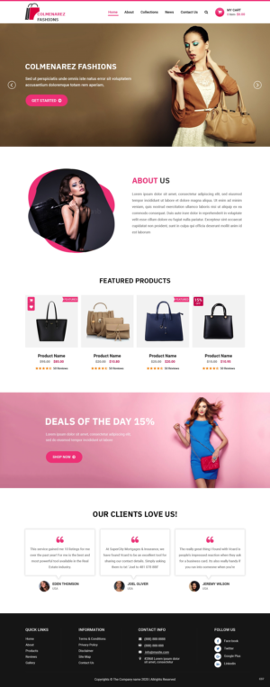 Web Design by pb for this project | Design: #24406818