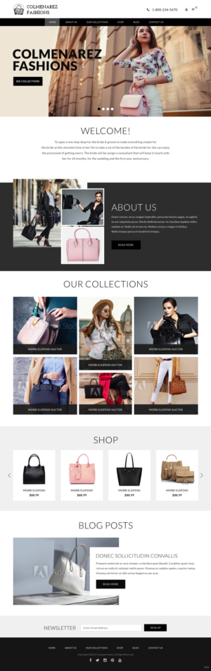 Web Design by pb for this project | Design: #24406843