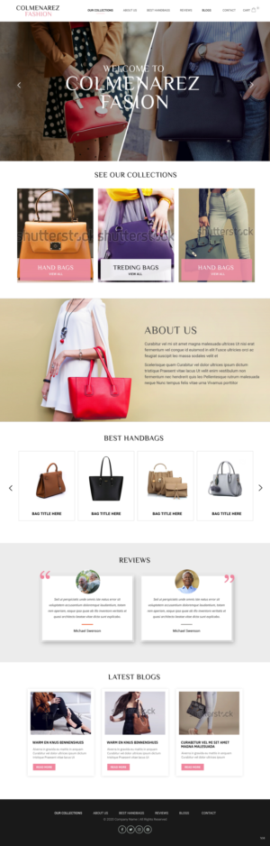 Web Design by pb for this project | Design: #24406845