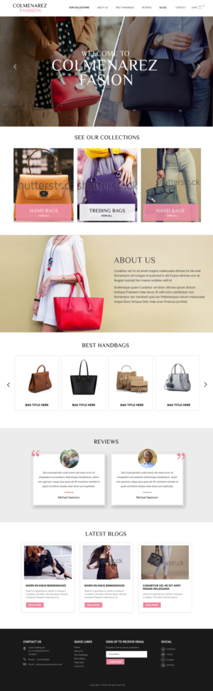 Web Design by pb for this project | Design: #24432169
