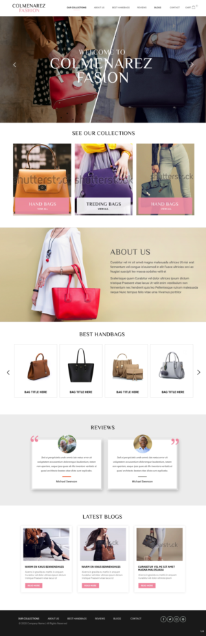 Web Design by pb for this project | Design: #24432170