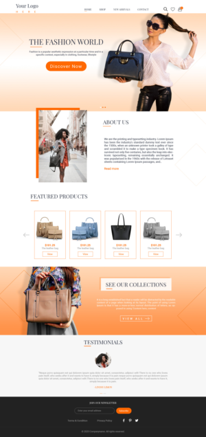 Web-Design von Creative Slices für dieses Projekt | Design #24404346