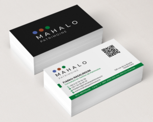 Business Card Design by R.design for MAHALO PATRIMOINE | Design: #24395864