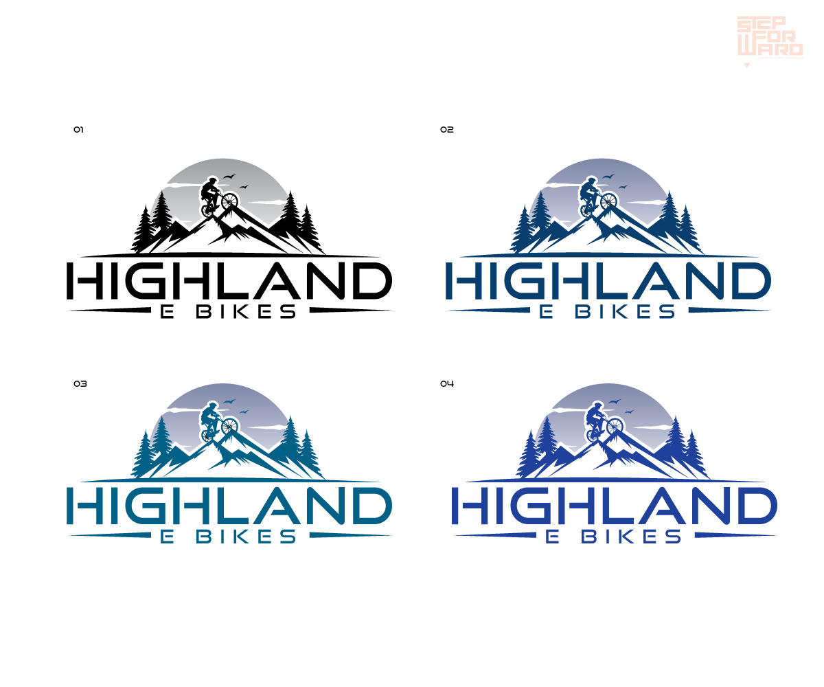 Design de Logo par step forward 2 pour Highland E Bikes | Design #24403933