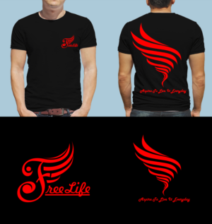 Free Life  The Brand | T-shirt Design by Malik 11