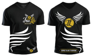 Free Life  The Brand | Diseño de Camiseta por geni