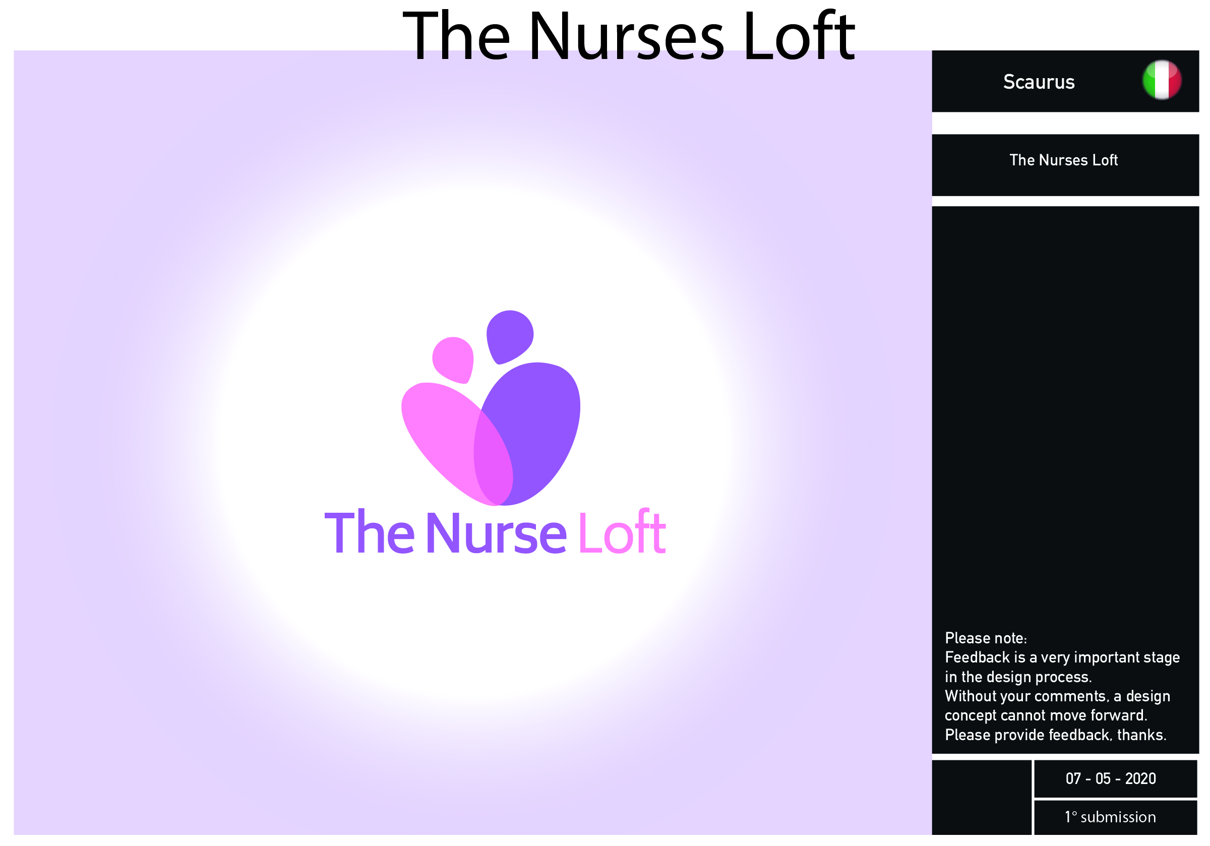 Design de Logo par InkThink by Scaurus pour The Nurses Loft  | Design #24397737