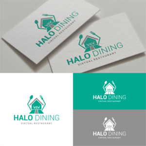 Halo Dining | Virtual Restaurant | Logo Design by tejo