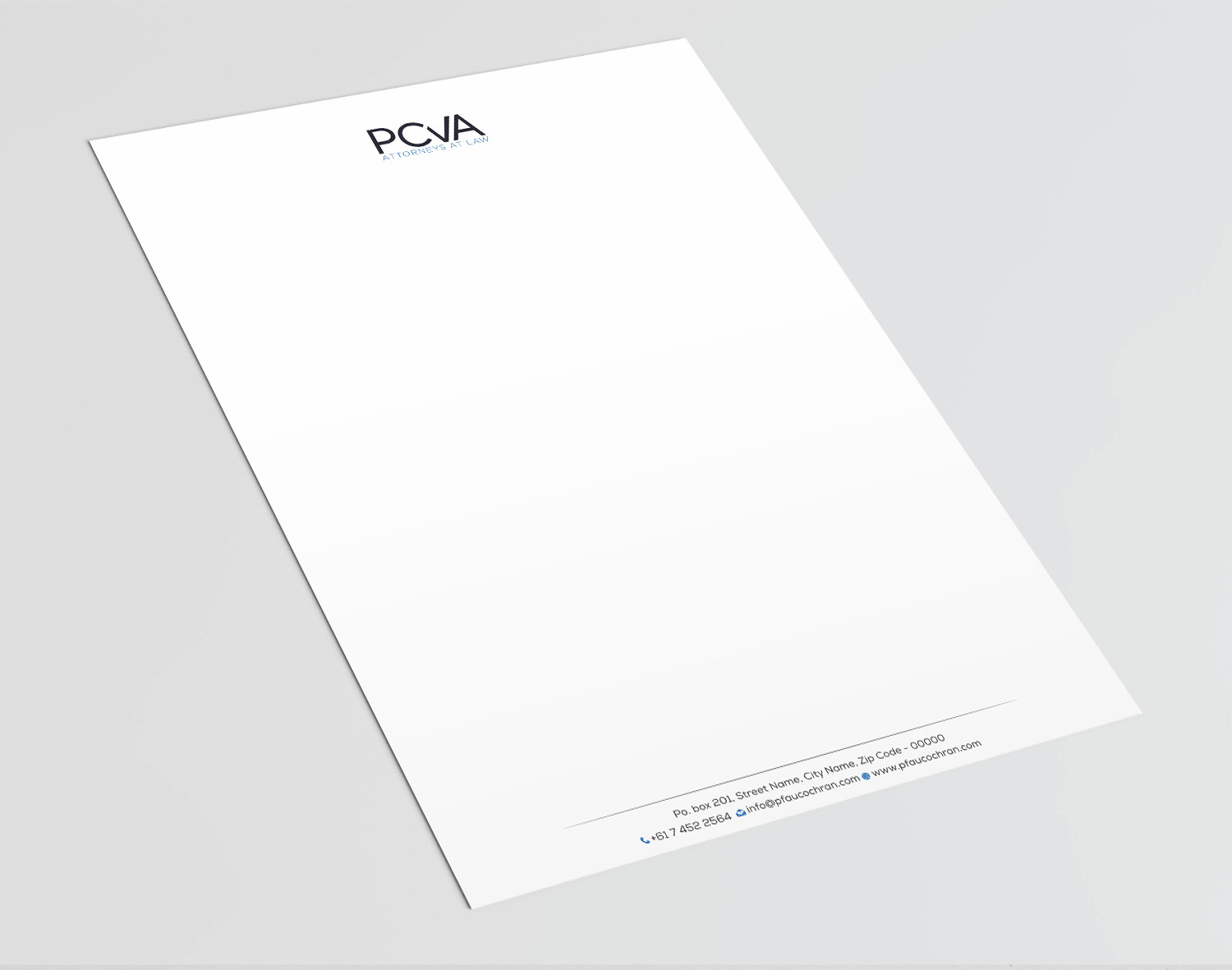 Letterhead Design by Infinitive Technology for this project | Design #24404984
