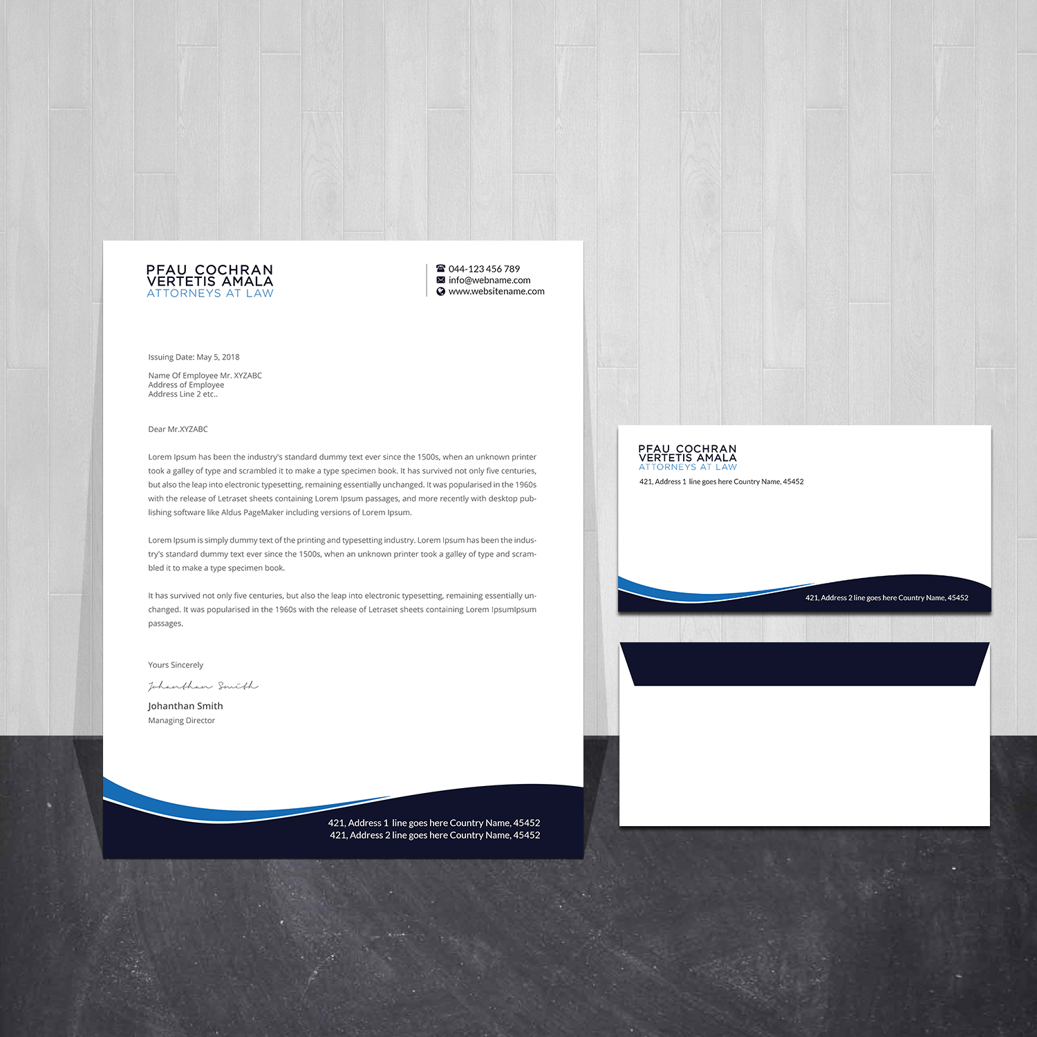 Letterhead Design by Creations Box 2015 for this project | Design #24405422