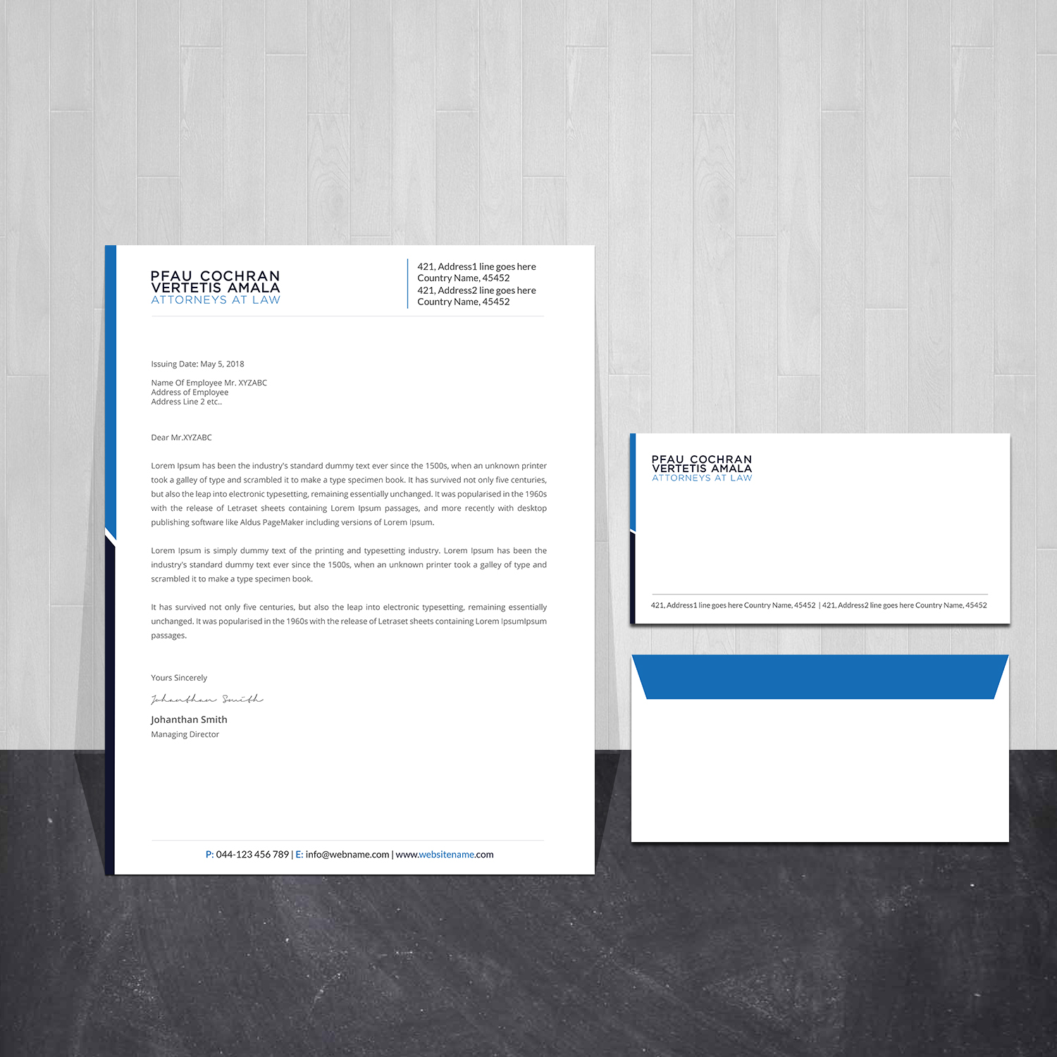 Letterhead Design by Creations Box 2015 for this project | Design #24405424