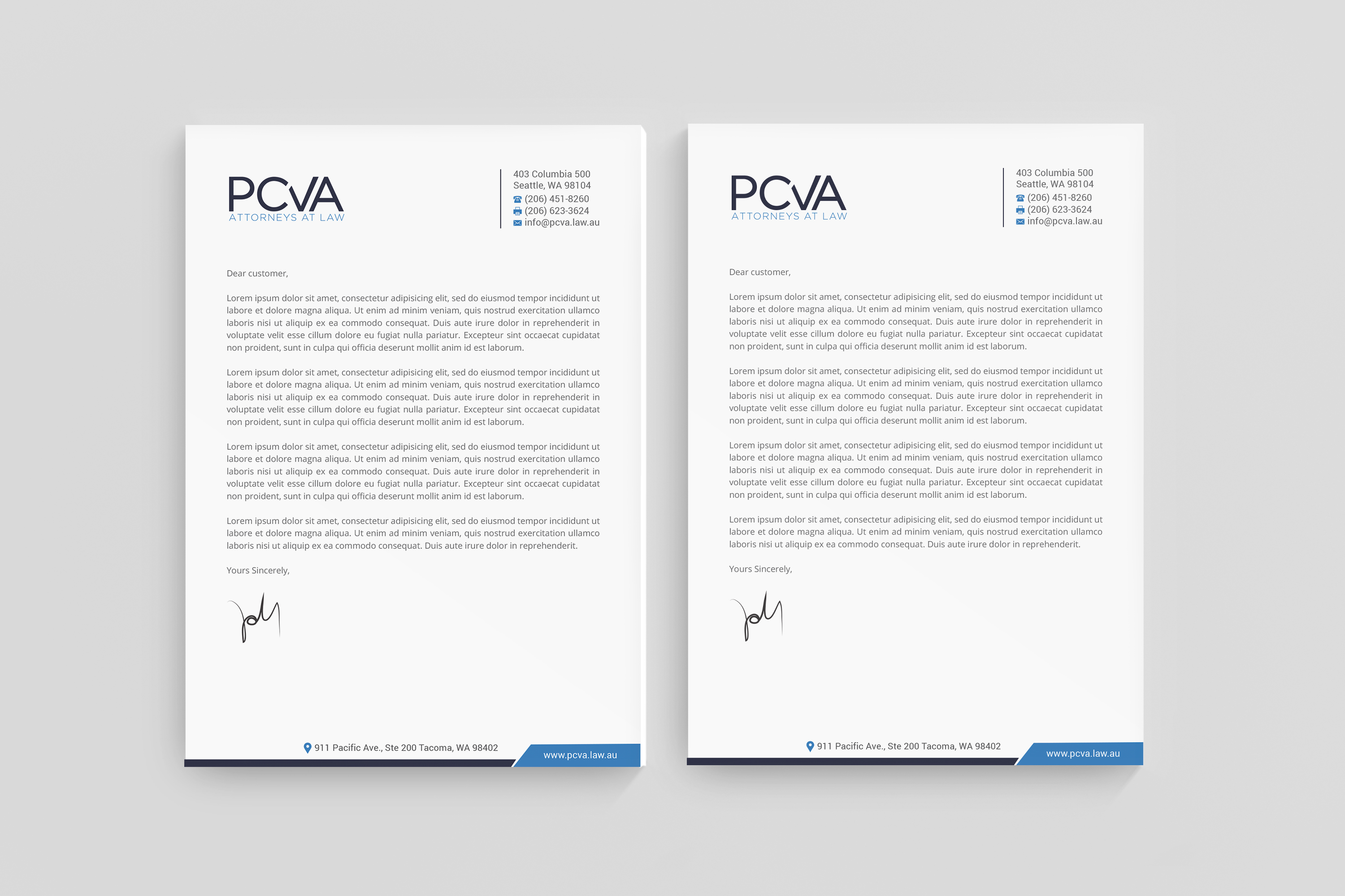 Letterhead Design by R.design for this project | Design #24400135